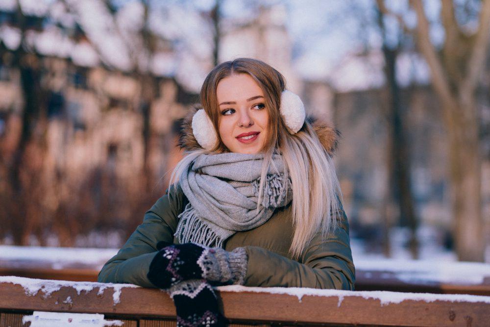 A girl winter portrait 5 A girl winter portrait 5