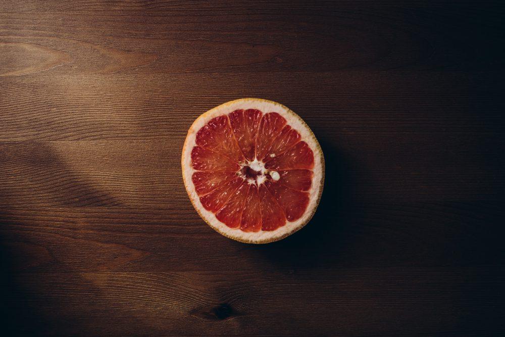 Grapefruit cut in half Grapefruit cut in half