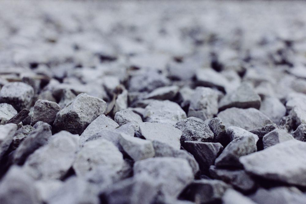 White and gray stones closeup 2 White and gray stones closeup 2