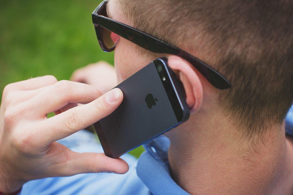 Young man talking on the phone 5 Young man talking on the phone 5