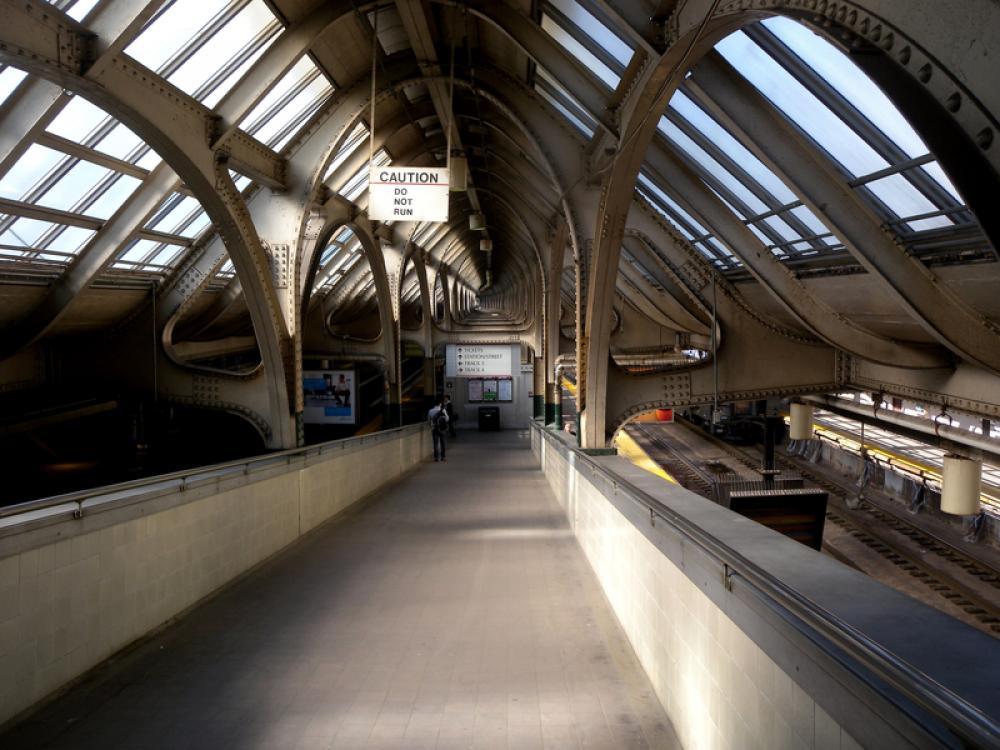 Train Station in Newark, New Jersey free photo Train Station in Newark, New Jersey free photo