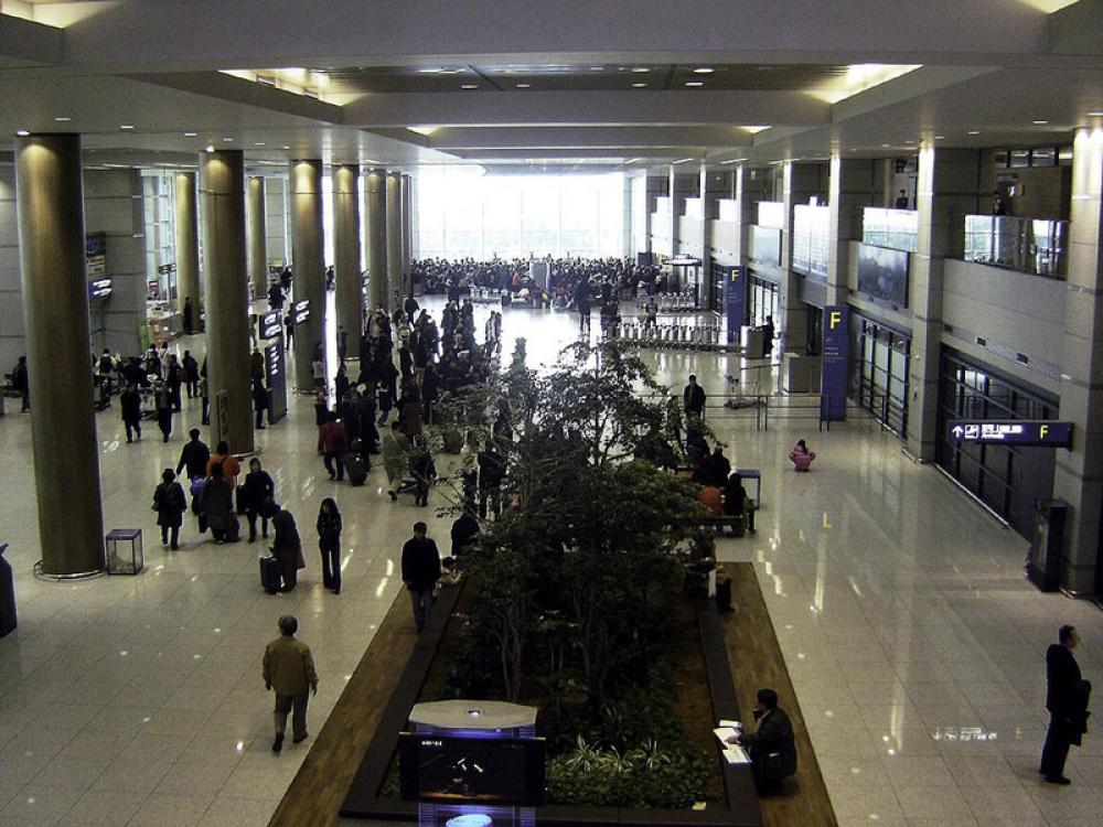 Arrivals Area at Incheon Airport, South Korea free photo Arrivals Area at Incheon Airport, South Korea free photo