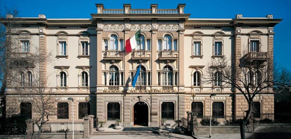 Banco di Sardegna's headquarters in Sassari, Italy free photo Banco di Sardegna's headquarters in Sassari, Italy free photo
