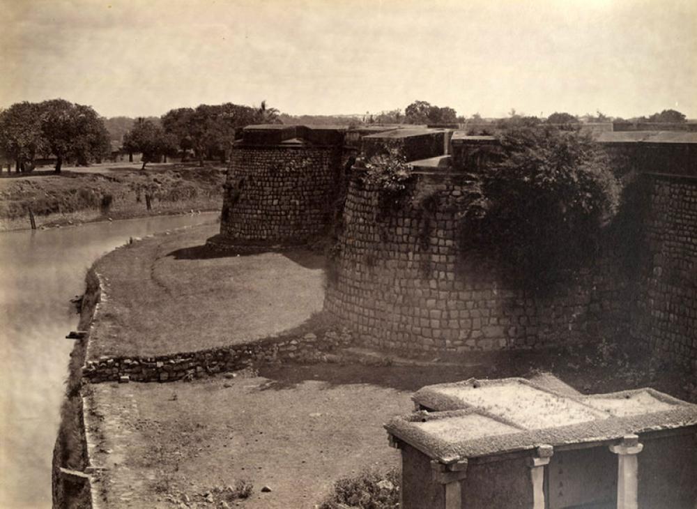 Bangalore Fort in 1860 in India free photo Bangalore Fort in 1860 in India free photo