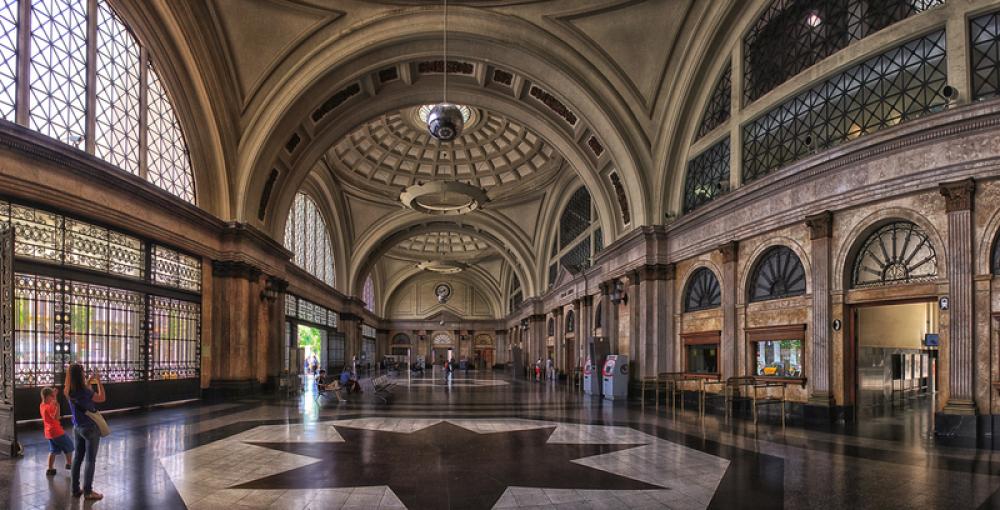 Barcelona Train Station in Spain free photo Barcelona Train Station in Spain free photo