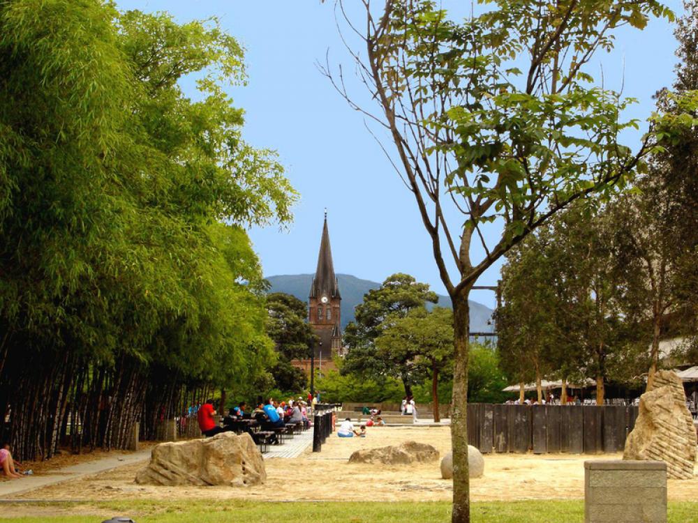 Barefoot Park in Medellin, Colombia free photo Barefoot Park in Medellin, Colombia free photo