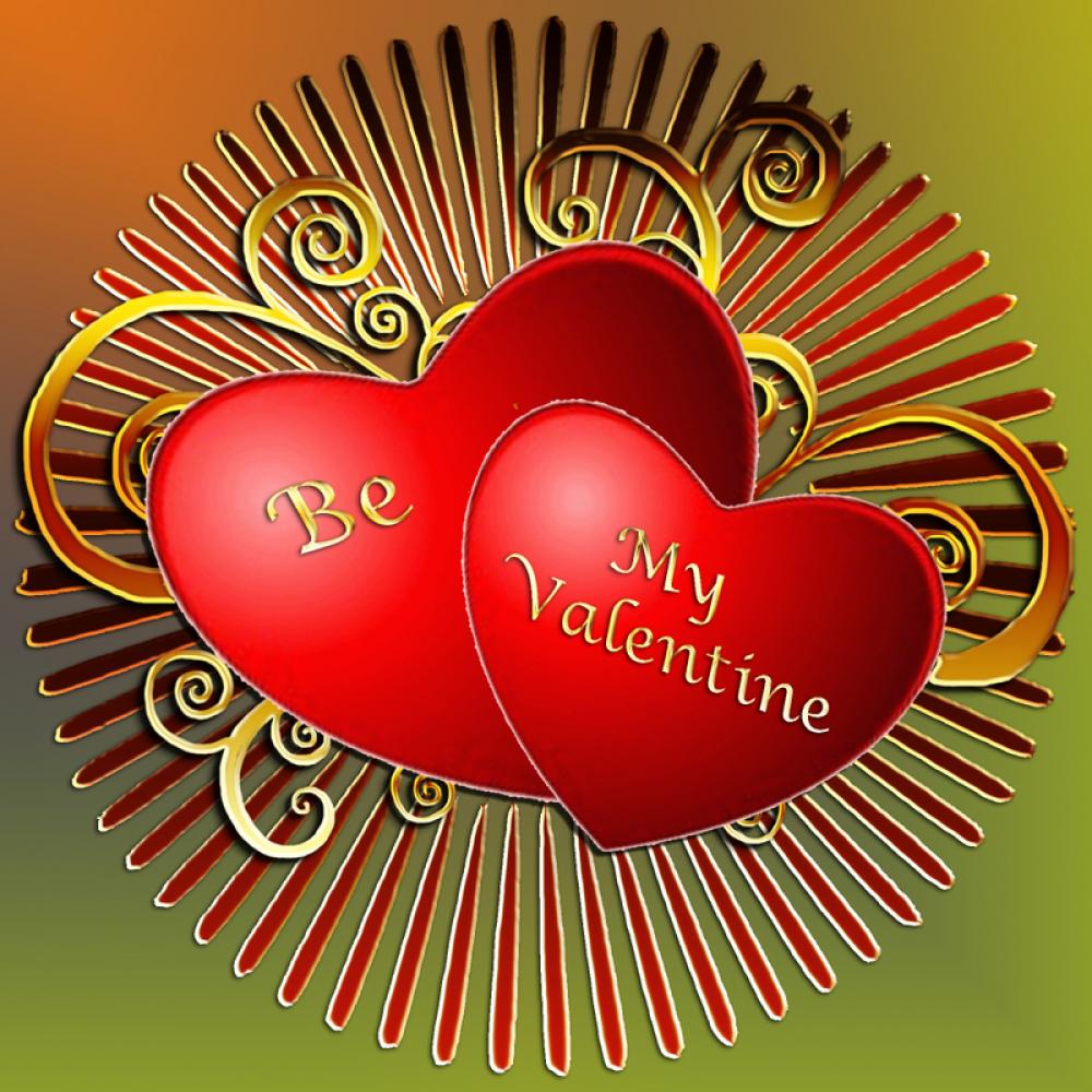Be my Valentine Hearts free photo Be my Valentine Hearts free photo