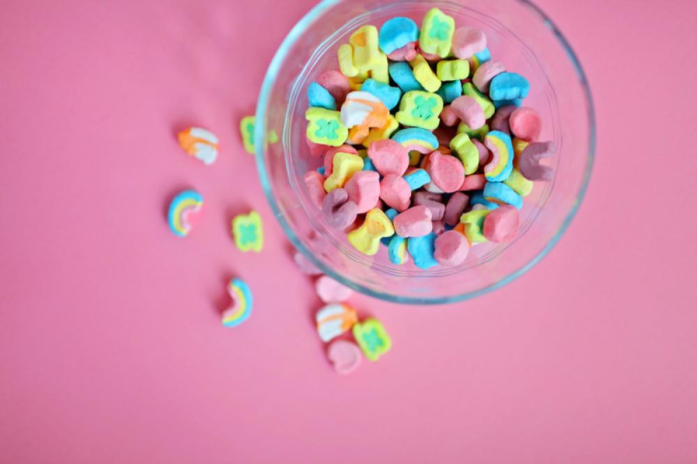 Bowl of Marshmellows free photo Bowl of Marshmellows free photo