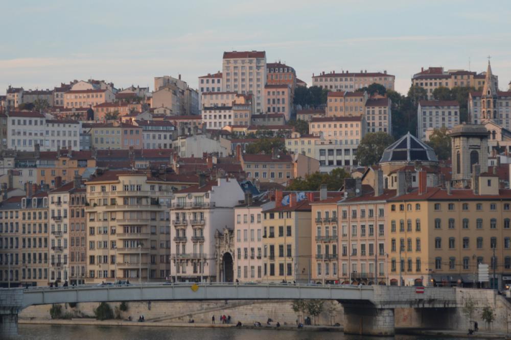 Buildings in Lyon, France free photo Buildings in Lyon, France free photo