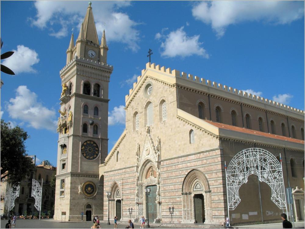 Cathedral of Messina in Italy free photo Cathedral of Messina in Italy free photo