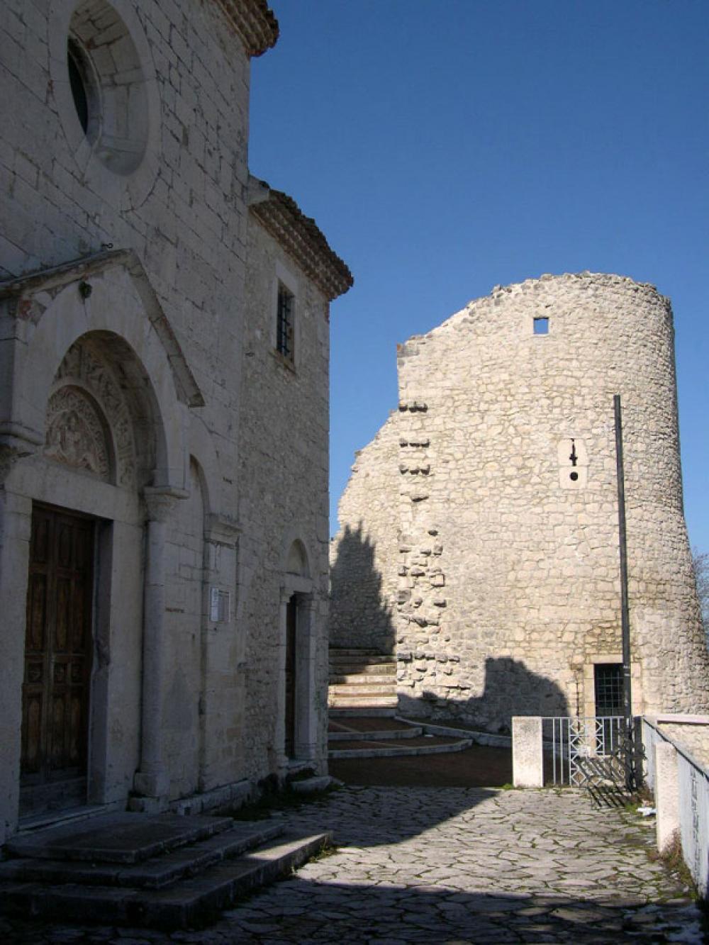 Church of San Bartolomeo and tower in Campobasso, Italy free photo Church of San Bartolomeo and tower in Campobasso, Italy free photo