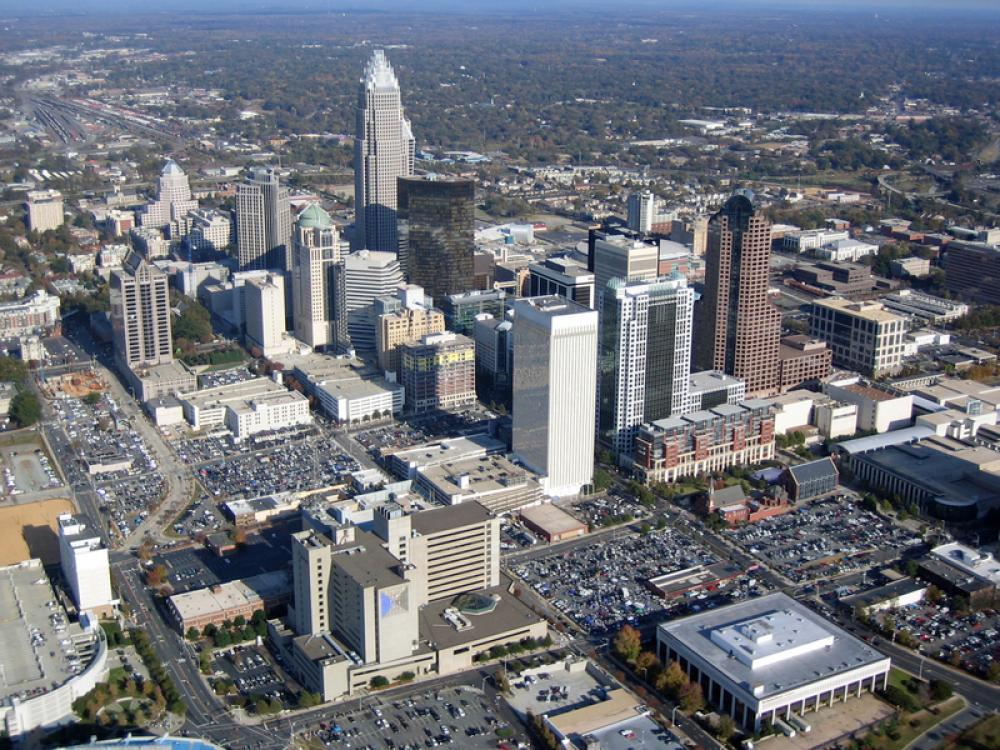Cityscape view of Charlotte, North Carolina free photo Cityscape view of Charlotte, North Carolina free photo