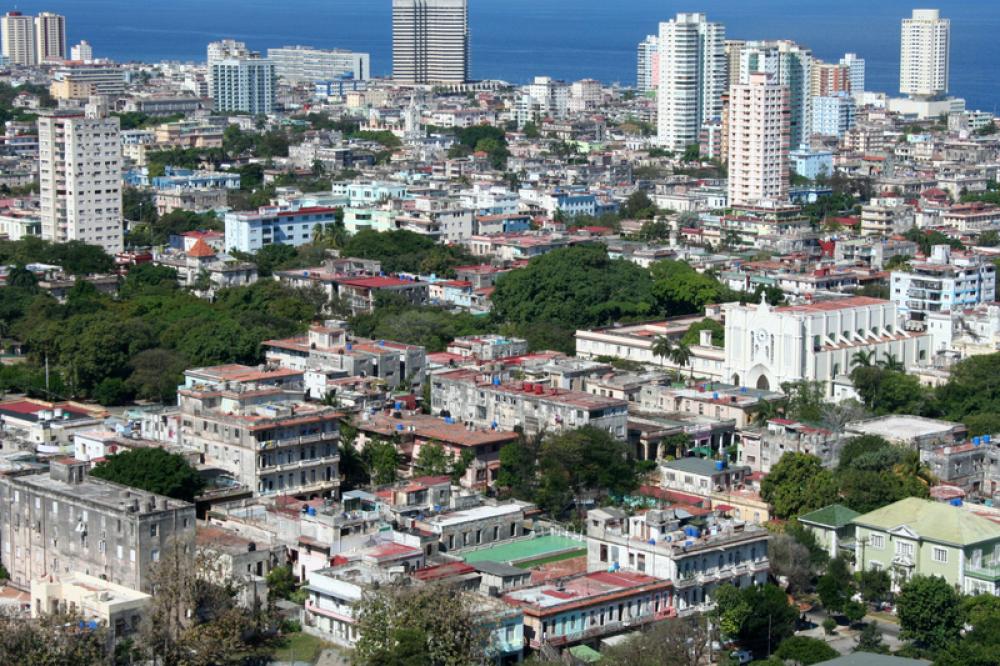Cityscape with buildings and towers in Havana, Cuba free photo Cityscape with buildings and towers in Havana, Cuba free photo