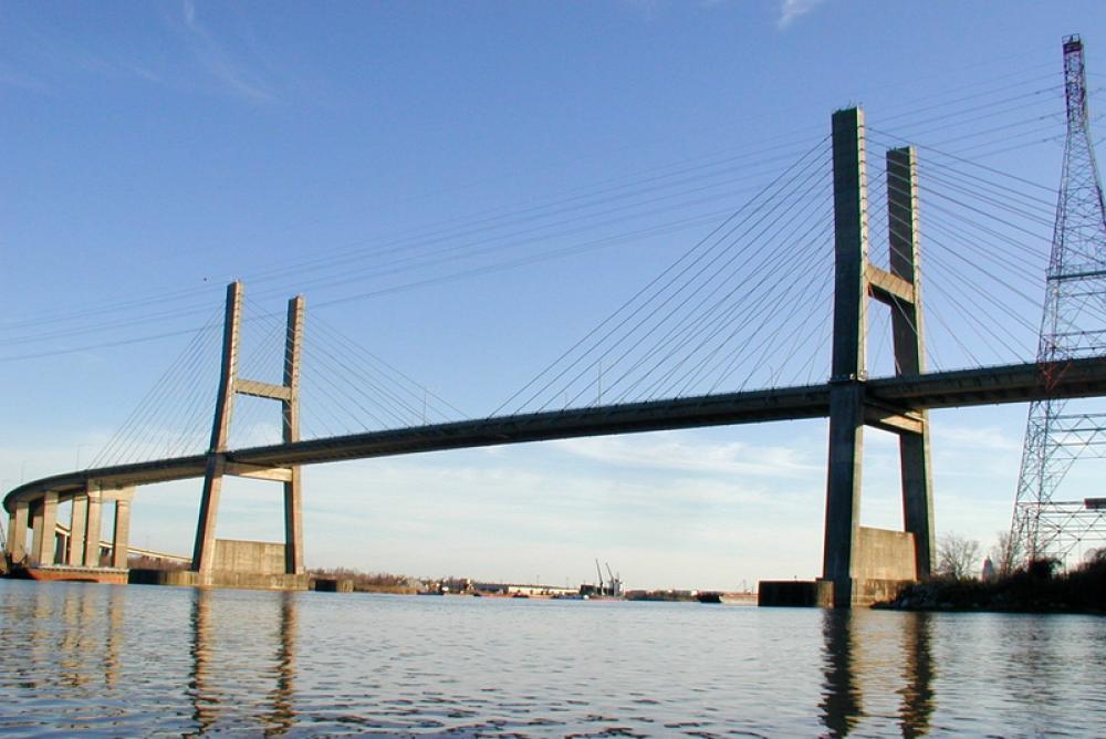 Cochrane–Africatown USA Bridge in Mobile, Alabama free photo Cochrane–Africatown USA Bridge in Mobile, Alabama free photo