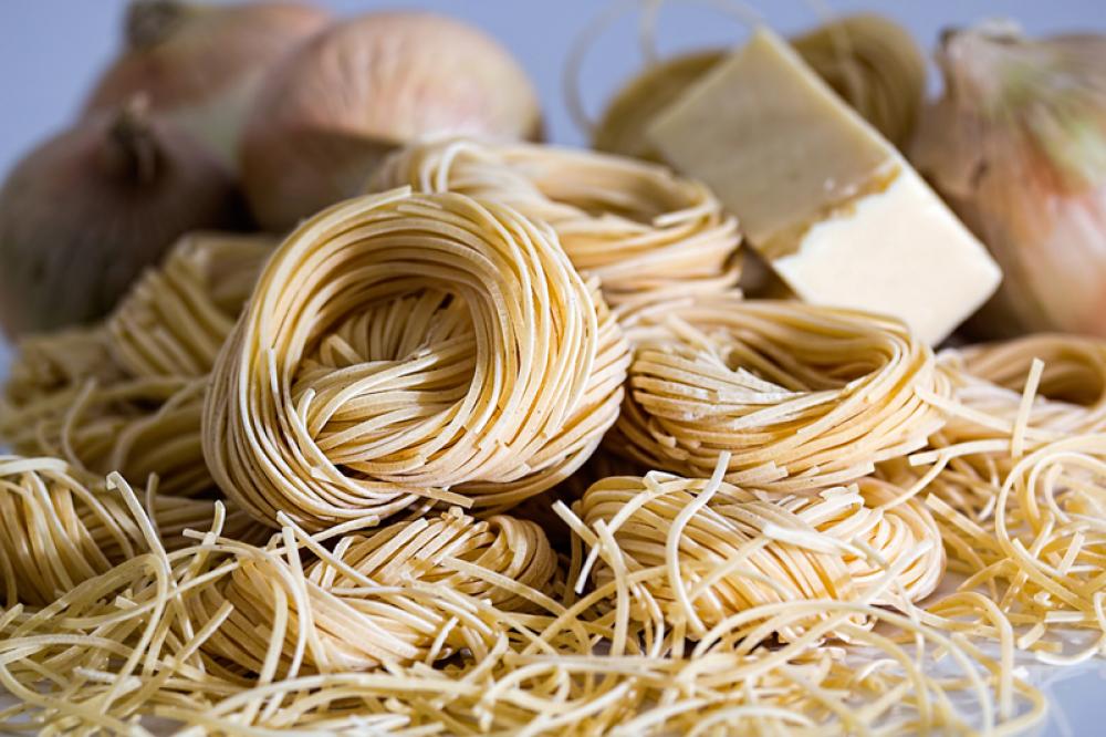 Coils of pasta and noodles free photo Coils of pasta and noodles free photo