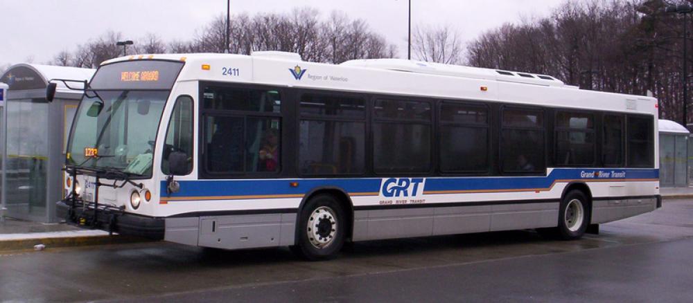 GRT Bus in Kitchener, Ontario, Canada free photo GRT Bus in Kitchener, Ontario, Canada free photo