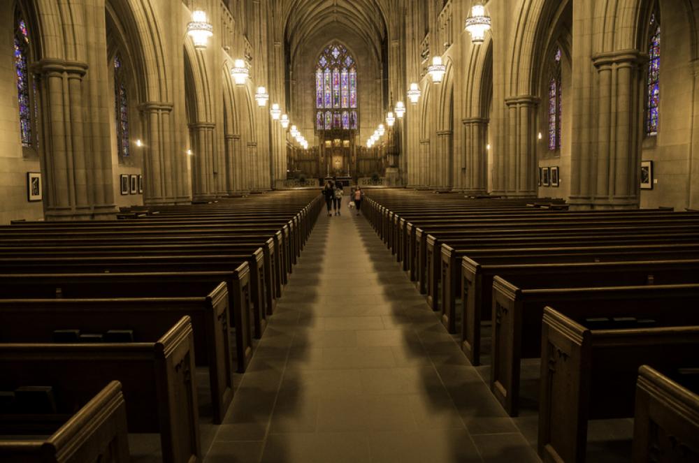Interior of the Duke Chapel in Durham, North Carolina free photo Interior of the Duke Chapel in Durham, North Carolina free photo