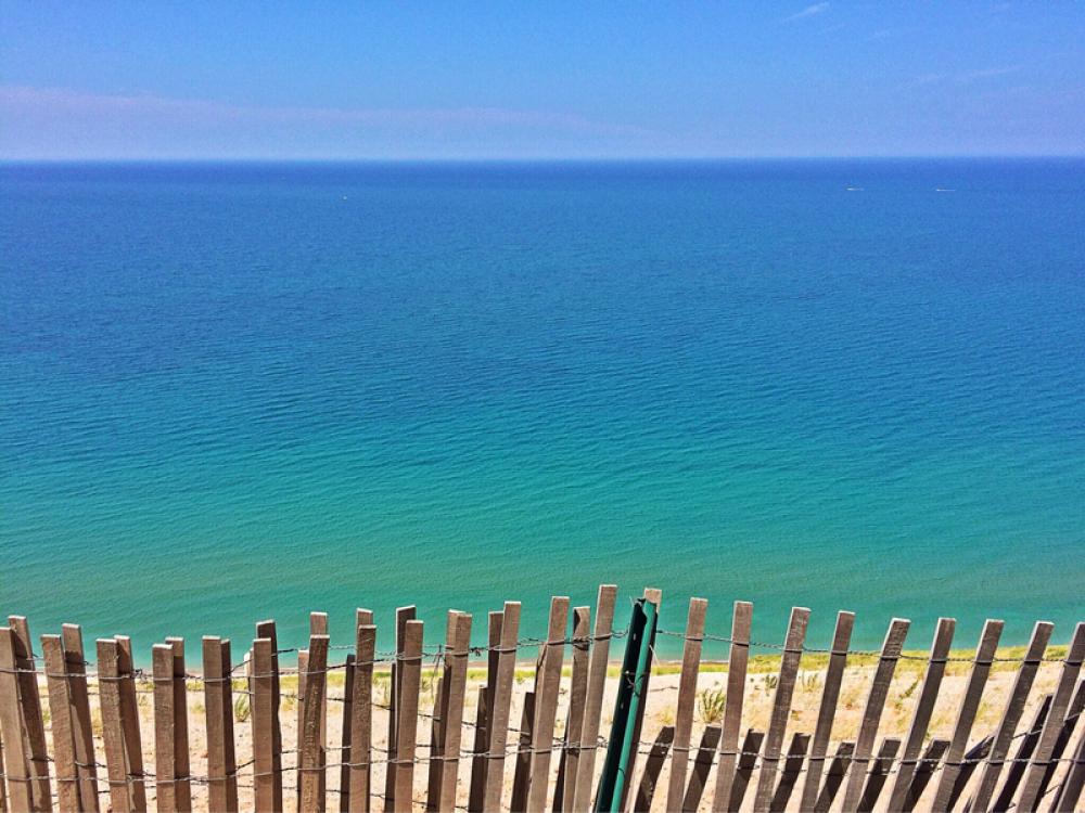 Landscape and Seascape of the great lakes and beach in Michigan free photo Landscape and Seascape of the great lakes and beach in Michigan free photo