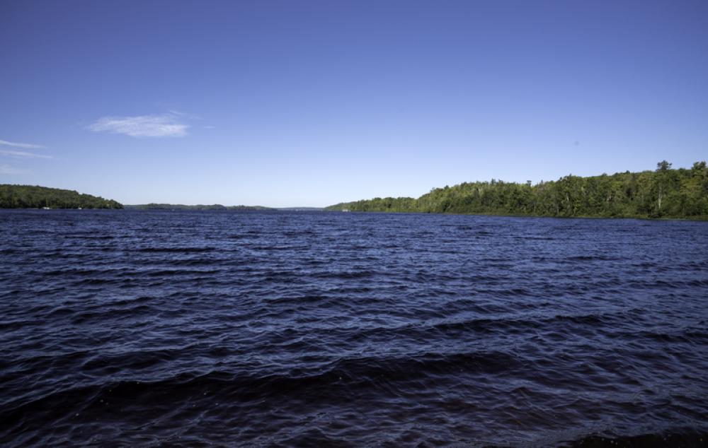 Landscape and waters of Lake Michigamme at Van Riper State Park, Michigan free photo Landscape and waters of Lake Michigamme at Van Riper State Park, Michigan free photo