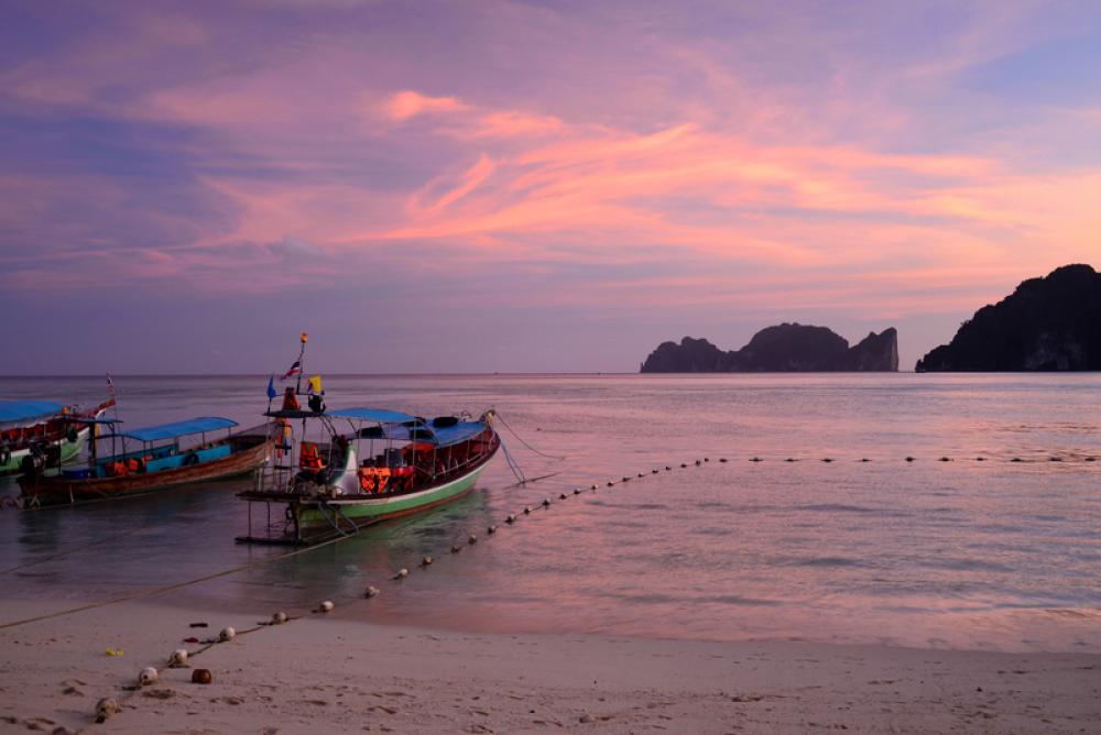 Landscape over the river in Thailand free photo Landscape over the river in Thailand free photo
