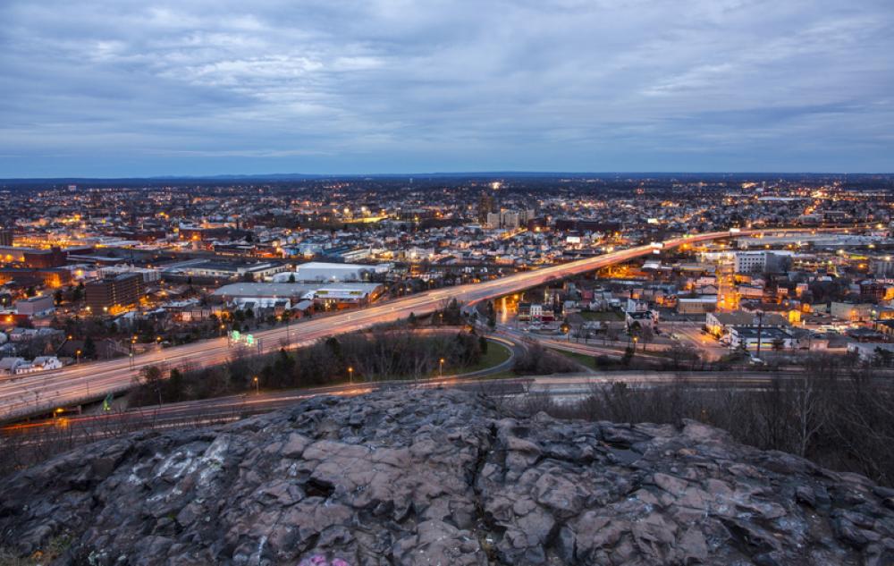 Night time Cityscape in Paterson, New Jersey free photo Night time Cityscape in Paterson, New Jersey free photo
