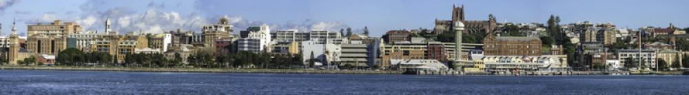 Panoramic Newcastle Skyline in New South Wales, Australia free photo Panoramic Newcastle Skyline in New South Wales, Australia free photo