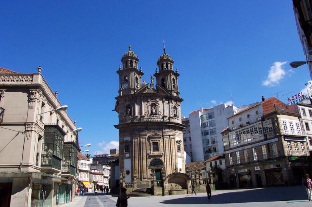 Peregrina Chapel in Pontevedra, Spain free photo Peregrina Chapel in Pontevedra, Spain free photo