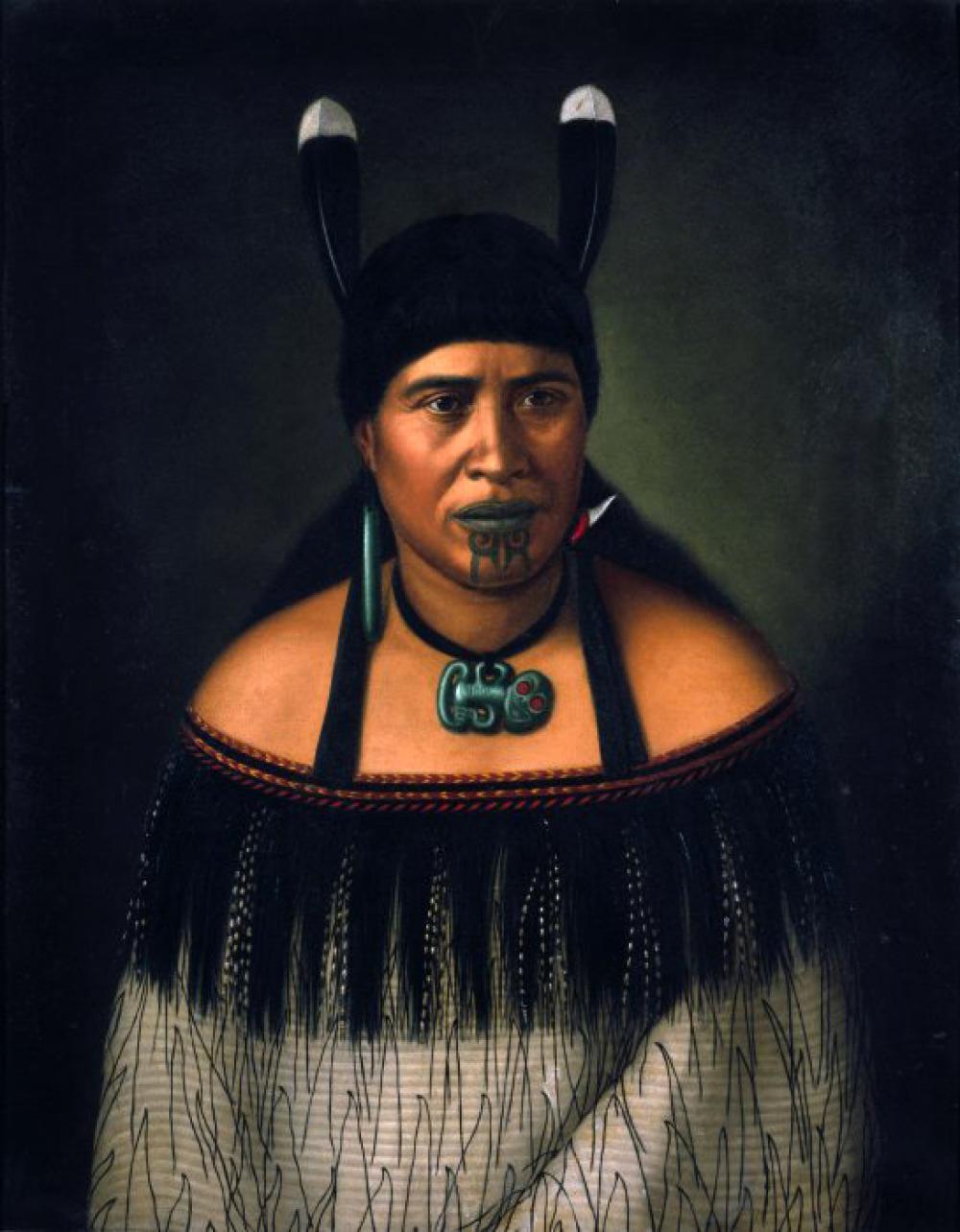 Portrait of Native New Zealanders free photo Portrait of Native New Zealanders free photo