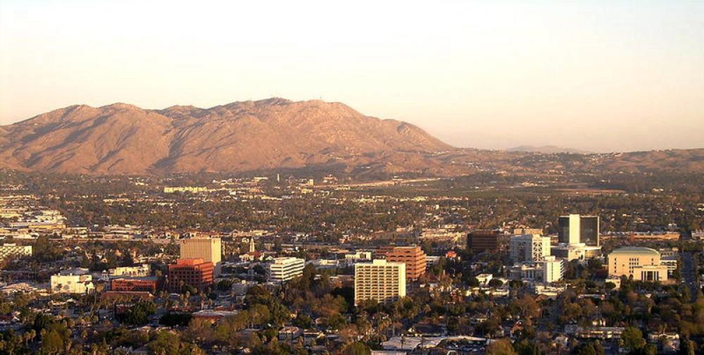 Riverside Skyline and landscape in California free photo Riverside Skyline and landscape in California free photo