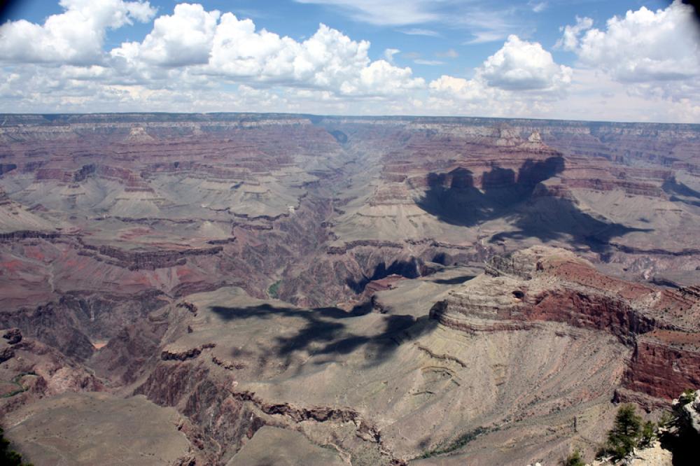 Rough Landscape of the Grand Canyon Under Clouds, Arizona free photo Rough Landscape of the Grand Canyon Under Clouds, Arizona free photo