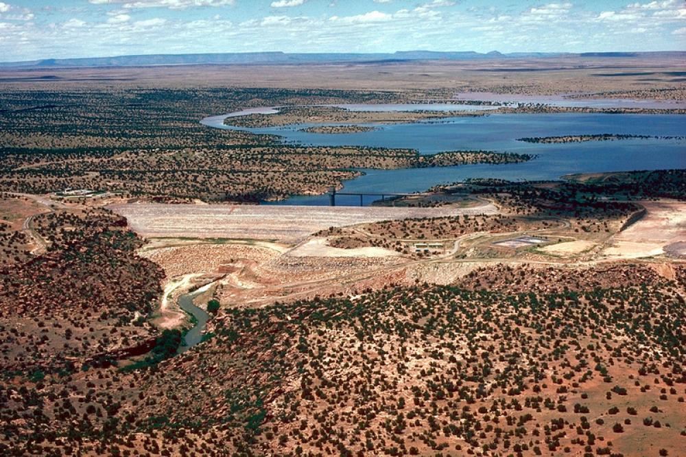 Santa Rosa Lake landscape in New Mexico free photo Santa Rosa Lake landscape in New Mexico free photo