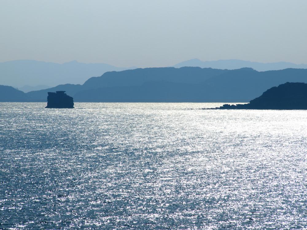 Sea landscapes with hills and islands in Taiwan free photo Sea landscapes with hills and islands in Taiwan free photo