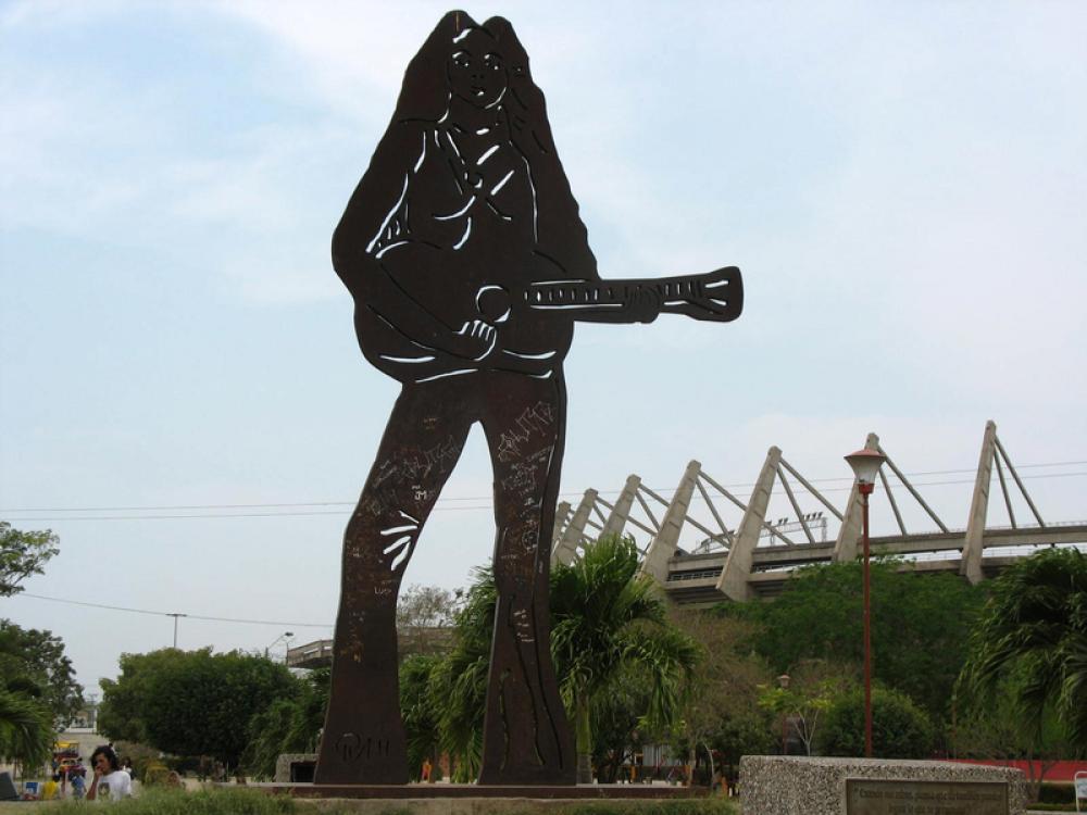 Shakira Singer Statue in Baranquilla, Colombia free photo Shakira Singer Statue in Baranquilla, Colombia free photo