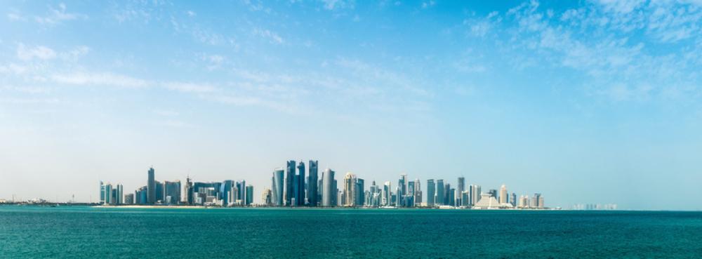 Skyline of Doha, Qatar free photo Skyline of Doha, Qatar free photo