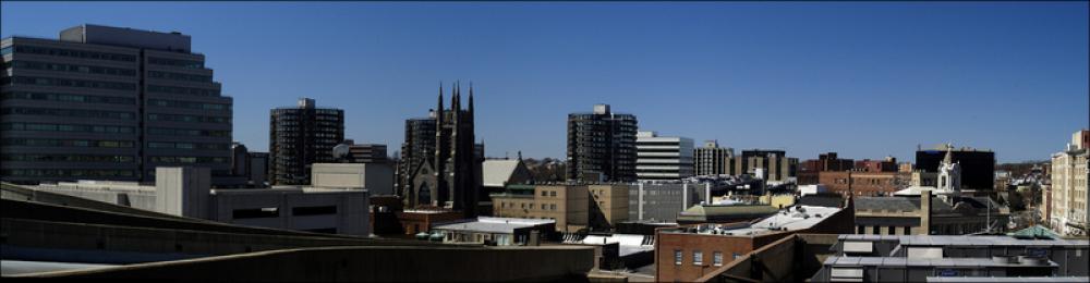 Skyline of Stamford, Connecticut free photo Skyline of Stamford, Connecticut free photo