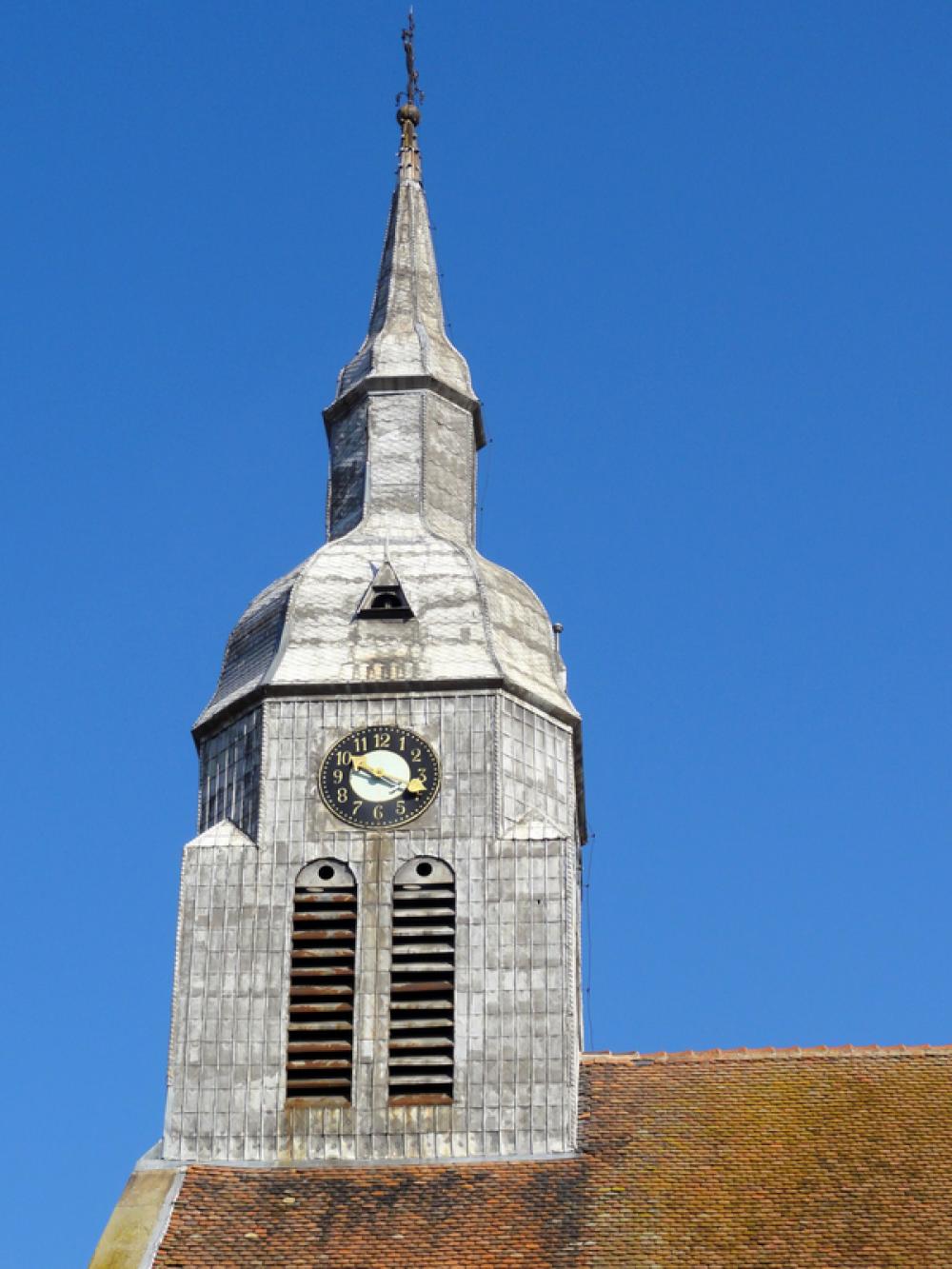 Stone Church Tower in England free photo Stone Church Tower in England free photo