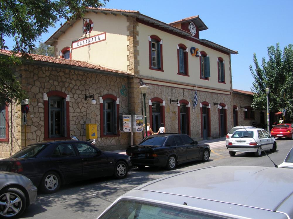 The Railway Station in Kalamata, Greece free photo The Railway Station in Kalamata, Greece free photo