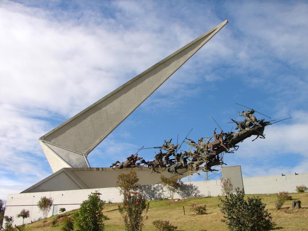 Vargas Swamp Lancers Monument in Colombia free photo Vargas Swamp Lancers Monument in Colombia free photo