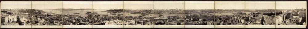 Vintage Panoramic photo in Istanbul, Turkey free photo Vintage Panoramic photo in Istanbul, Turkey free photo