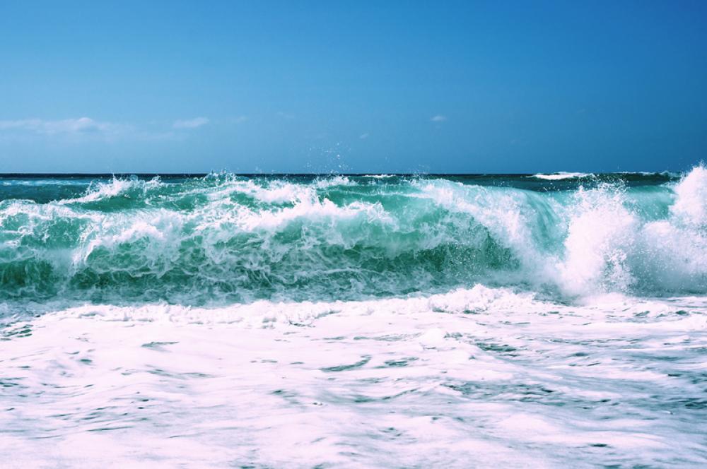 Waves on the seashore seascape free photo Waves on the seashore seascape free photo