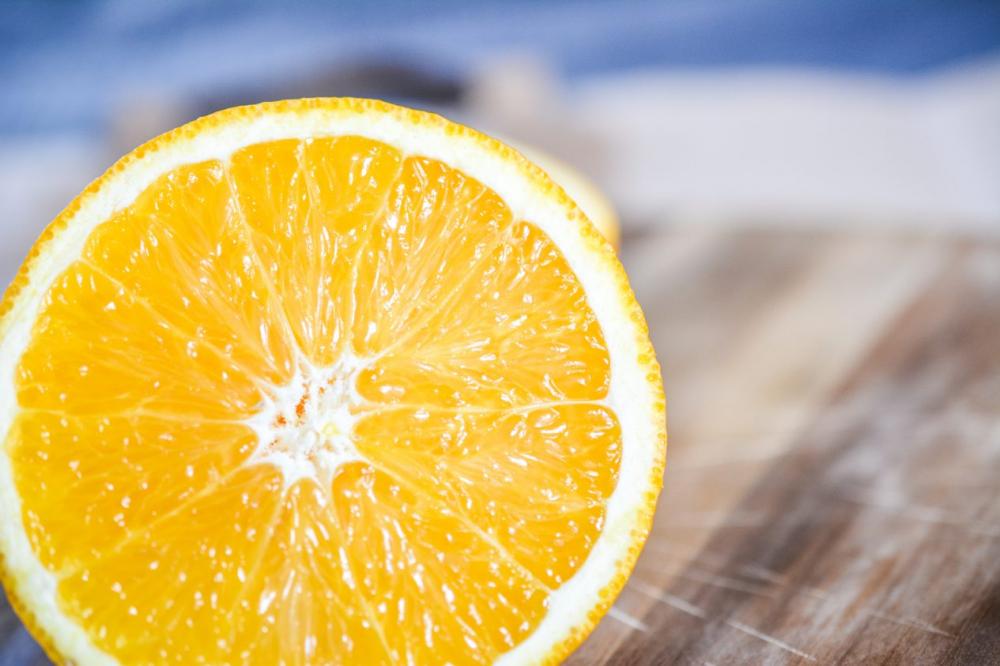 Sliced orange fruit Sliced orange fruit