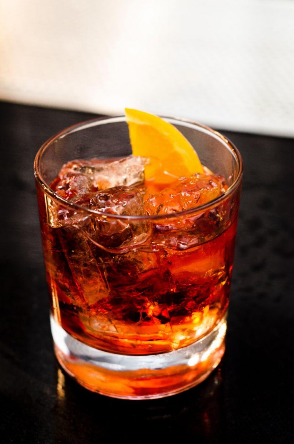 Alcoholic drink with ice Alcoholic drink with ice