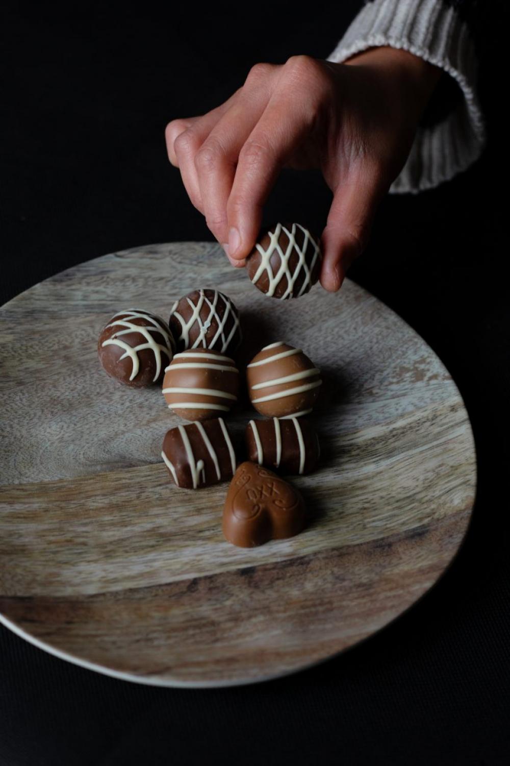 Chocolate pralines Chocolate pralines
