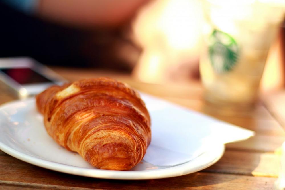 croissant close up croissant close up