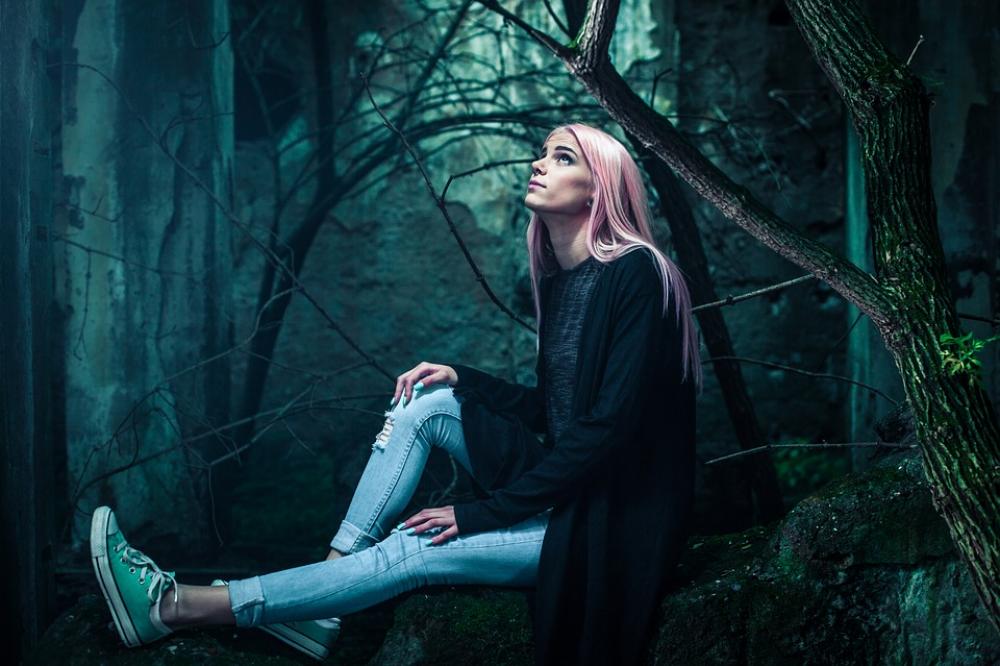 Adult Art Beautiful Dark Fashion Footwear Model Adult Art Beautiful Dark Fashion Footwear Model