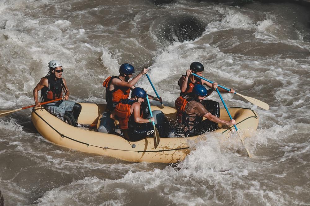 Adventure River Rafting Kayak Landscape Nature Adventure River Rafting Kayak Landscape Nature