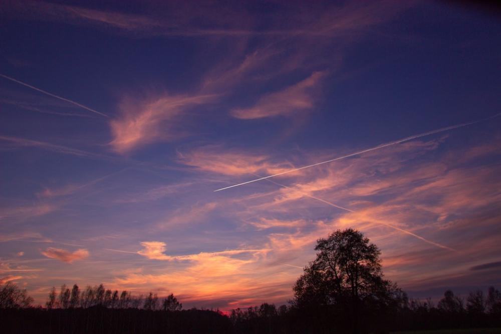 Afterglow Sky Evening Sky Dusk Clouds Sunset Afterglow Sky Evening Sky Dusk Clouds Sunset