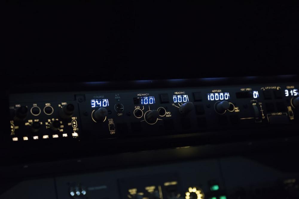 Airplane Plane Cockpit Air Flight Transportation Airplane Plane Cockpit Air Flight Transportation