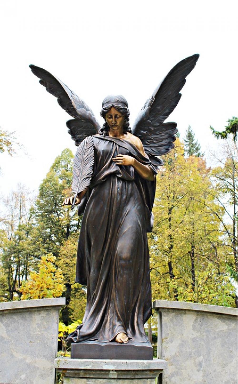 Angel Sculpture Bronze Statue Cemetery Bronze Tomb Angel Sculpture Bronze Statue Cemetery Bronze Tomb