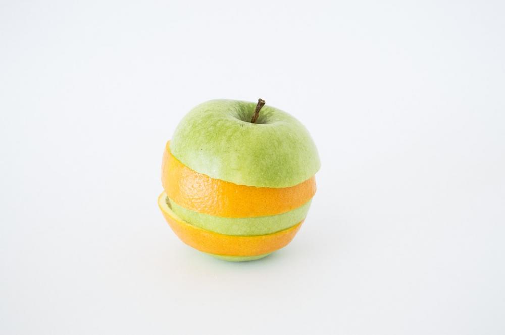 Apple Orange Mix Fruit Food Healthy Fresh Apple Orange Mix Fruit Food Healthy Fresh